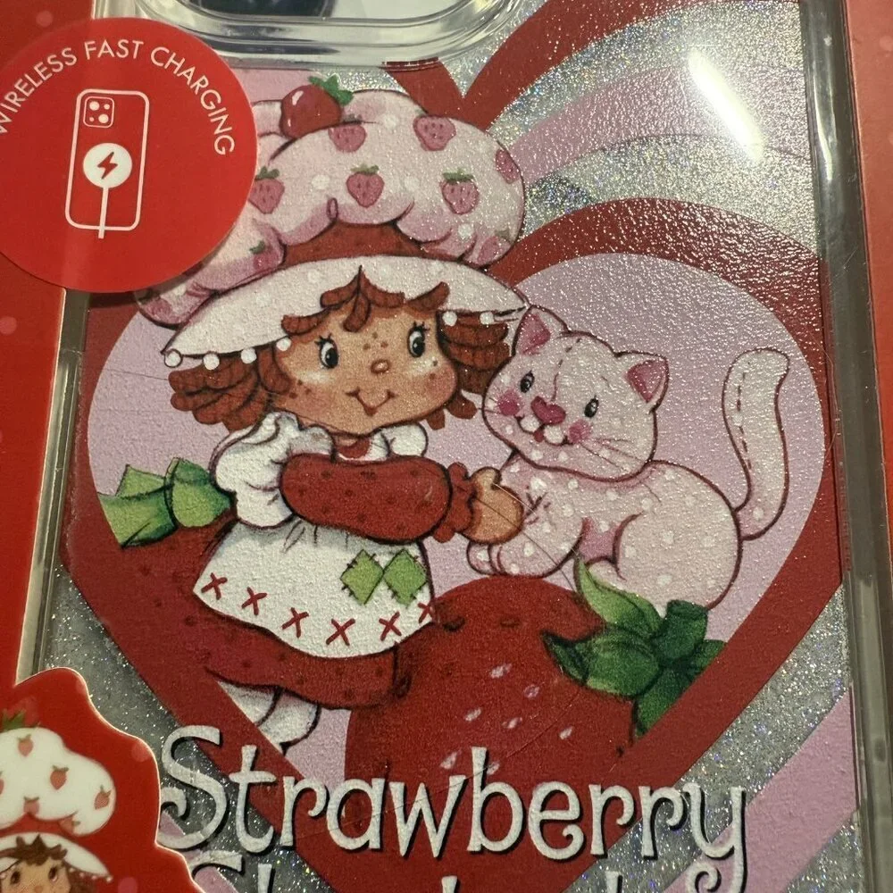 NEW SKINNYDIP STRAWBERRY SHORTCAKE IPHONE 13 & 14 PRO MAX PHONE CASE